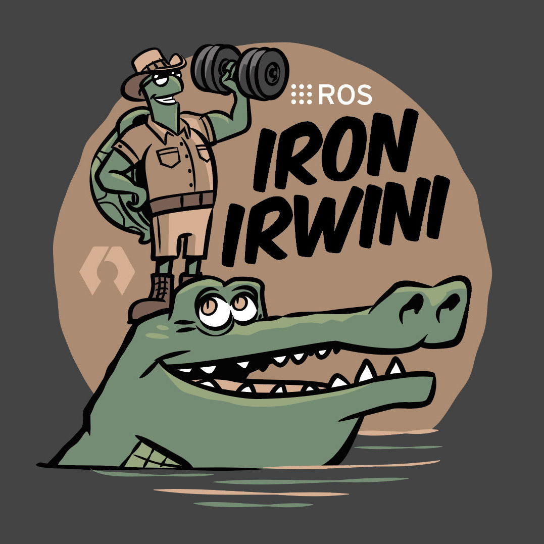 ROS 2 Iron Irwini logo